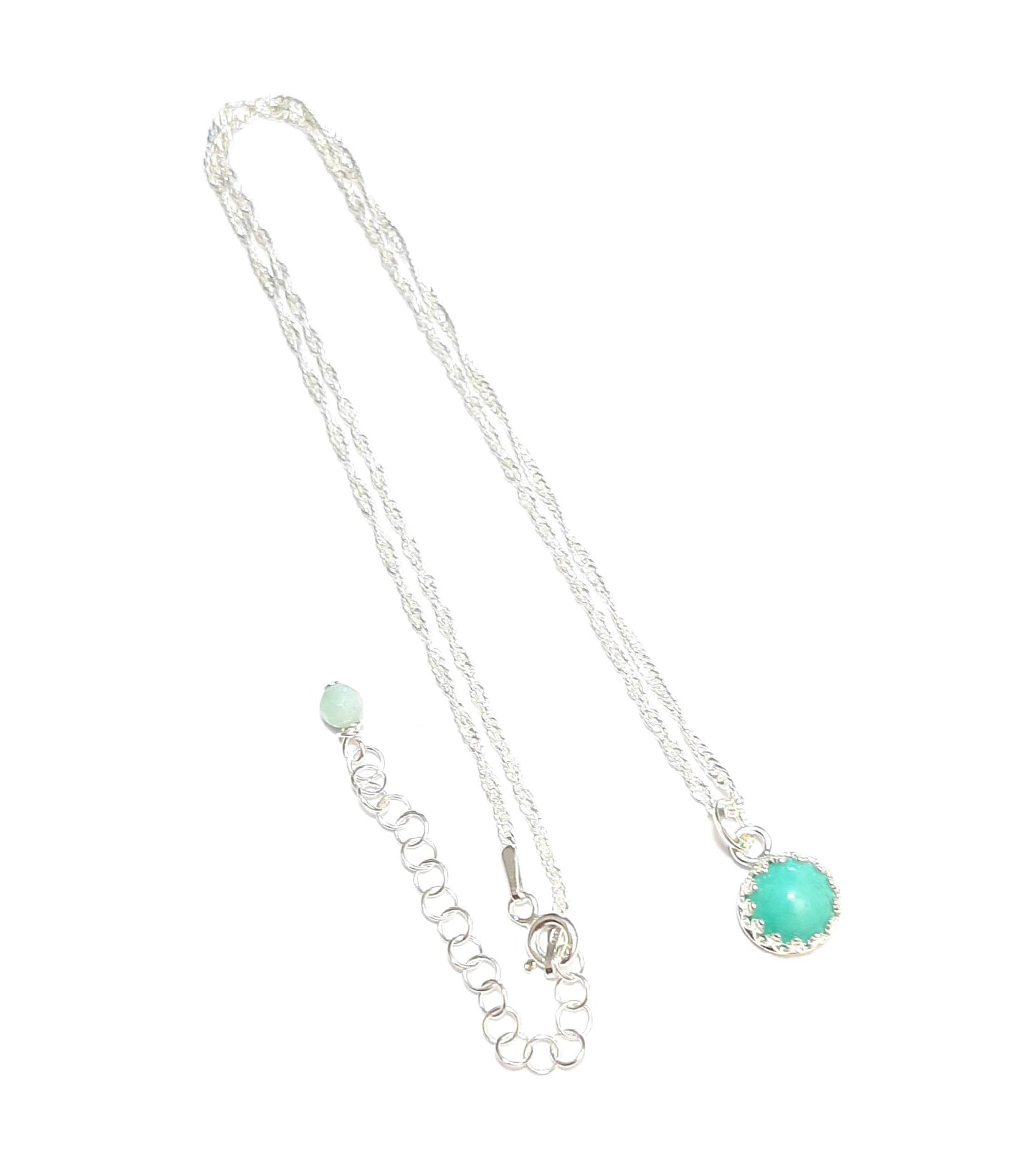 Collier Amazonite et Argent 925 Kariri