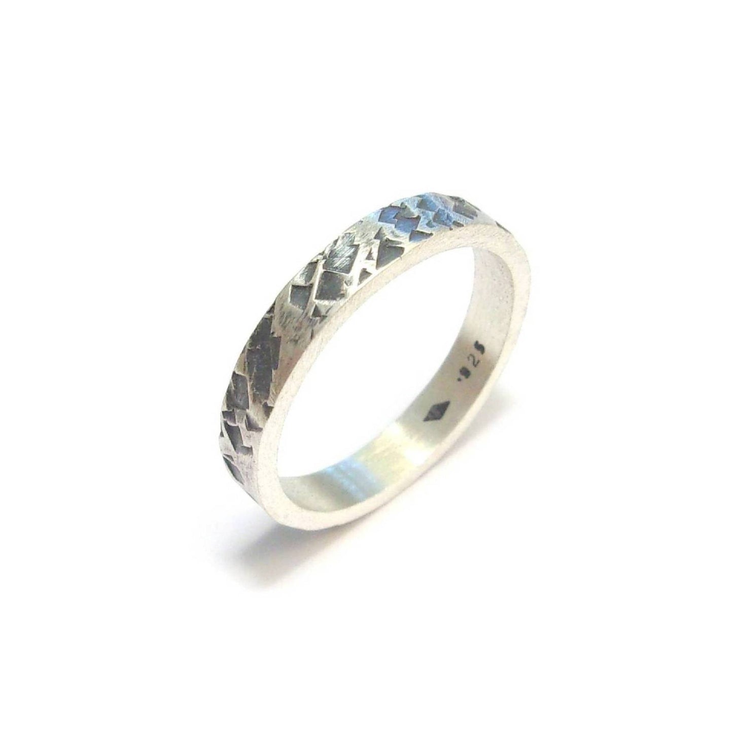Bague Ethnique en Argent Massif – Bijou Unisexe, Fait Main en France