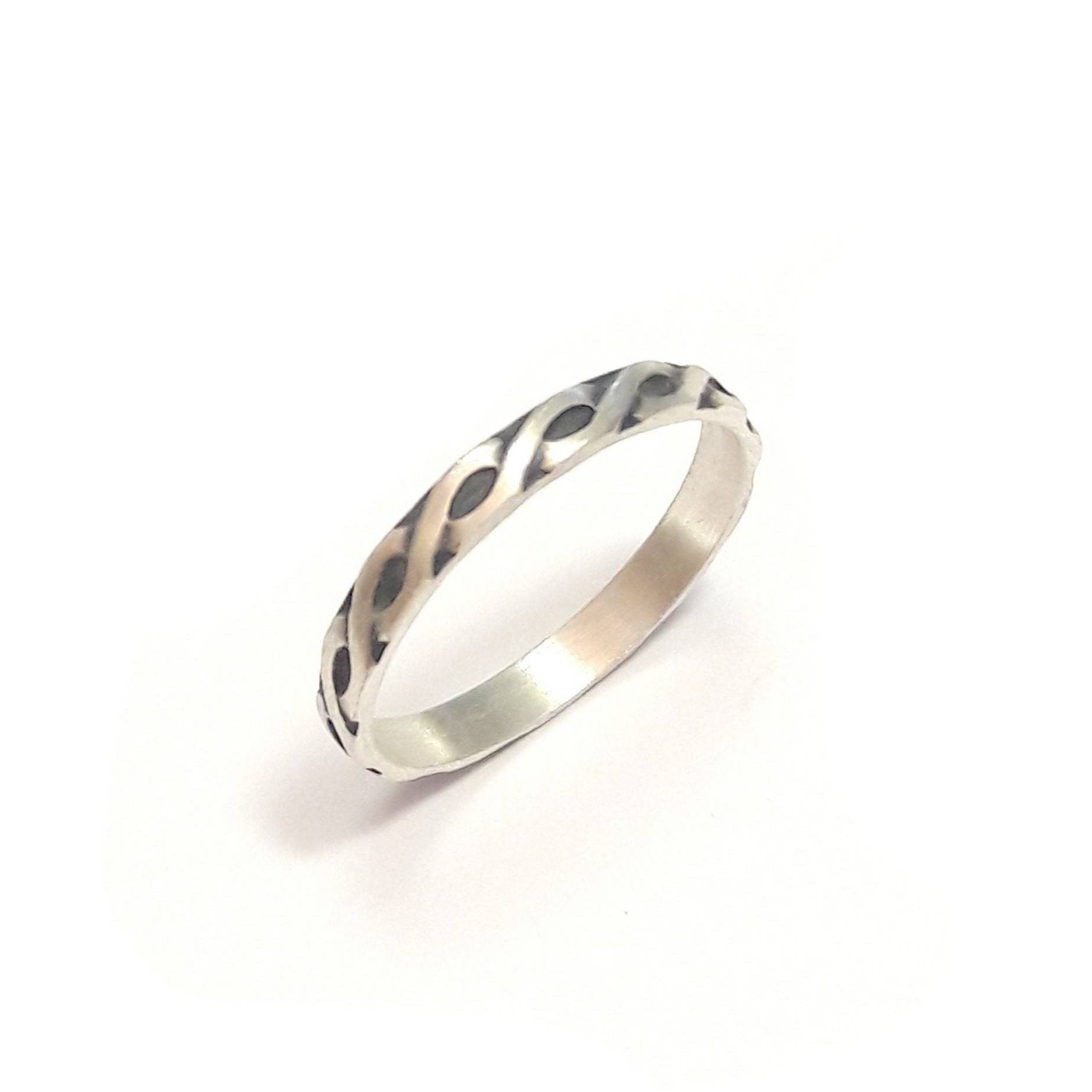 Bague ethnique fait main en argent massif, bijoux responsables  fabriqués en France