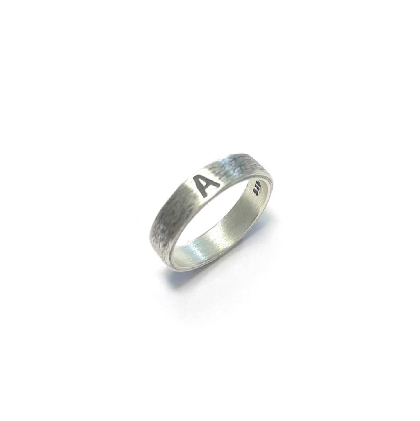 Bague en argent personnalisée, gravure personnalisée, cadeau pour homme, pour femme, alliance pour couple, alliance, alliance. Bijoux non genrés.