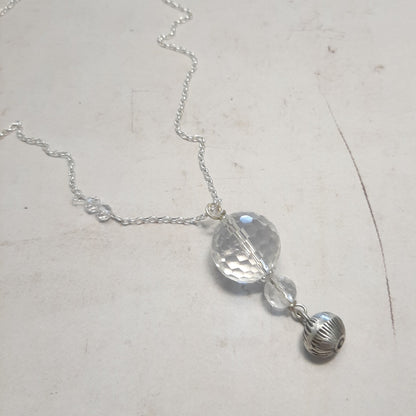 bola de grossesse argent 925 cristal de roche