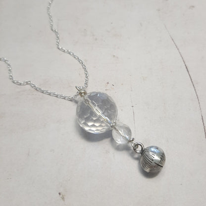 bijou grossesse artisanal argent massif, collier grossesse minimaliste bohème