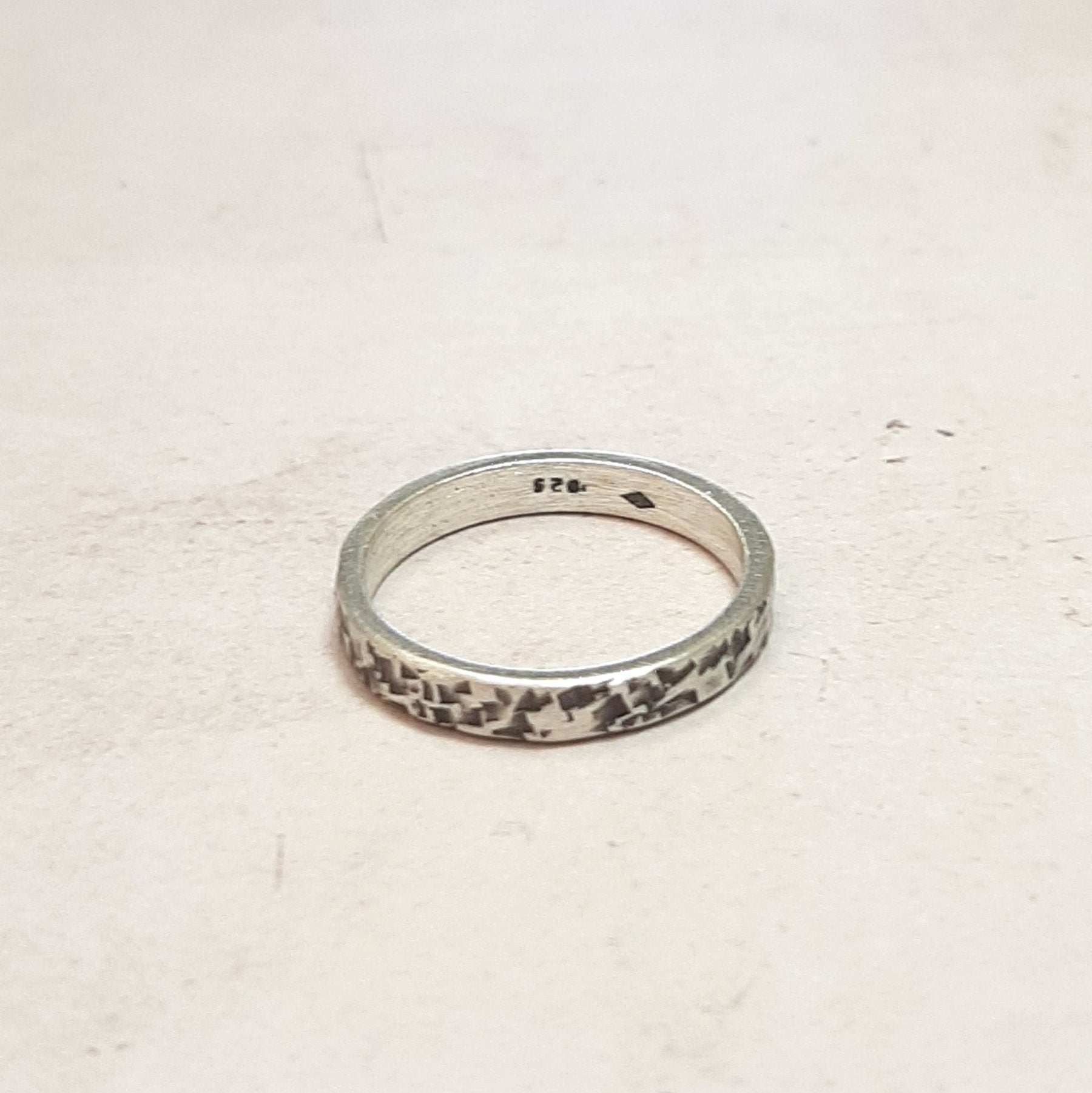 Bague Ethnique en Argent Massif– Bijou Unisexe, Fait Main en France