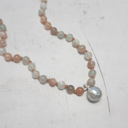 Pendentif appeleur d'anges argent 925 mala fait main France