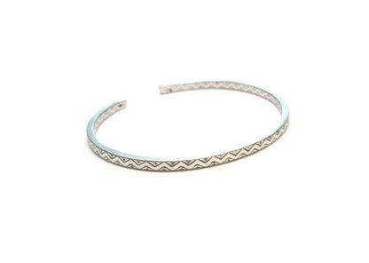 Bracelet en Argent Massif Guarani