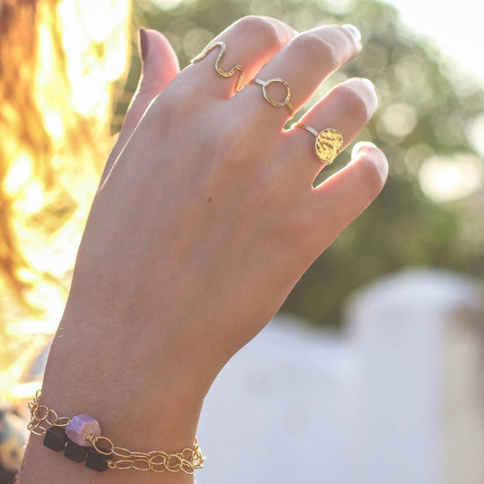 Bague en Vermeil Copacabana