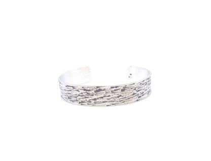 Bracelet Mixte en Argent Massif Martelé