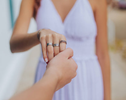 Bague Ethnique en Argent Massif Œil D'Horus
