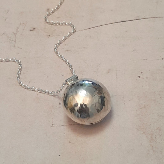 bijou de grossesse bola en argent 925, bijoux pour femmes enceintes. bijoux de grossesse, sautoir bola argent 925, cadeau femme, femme enceinte, 