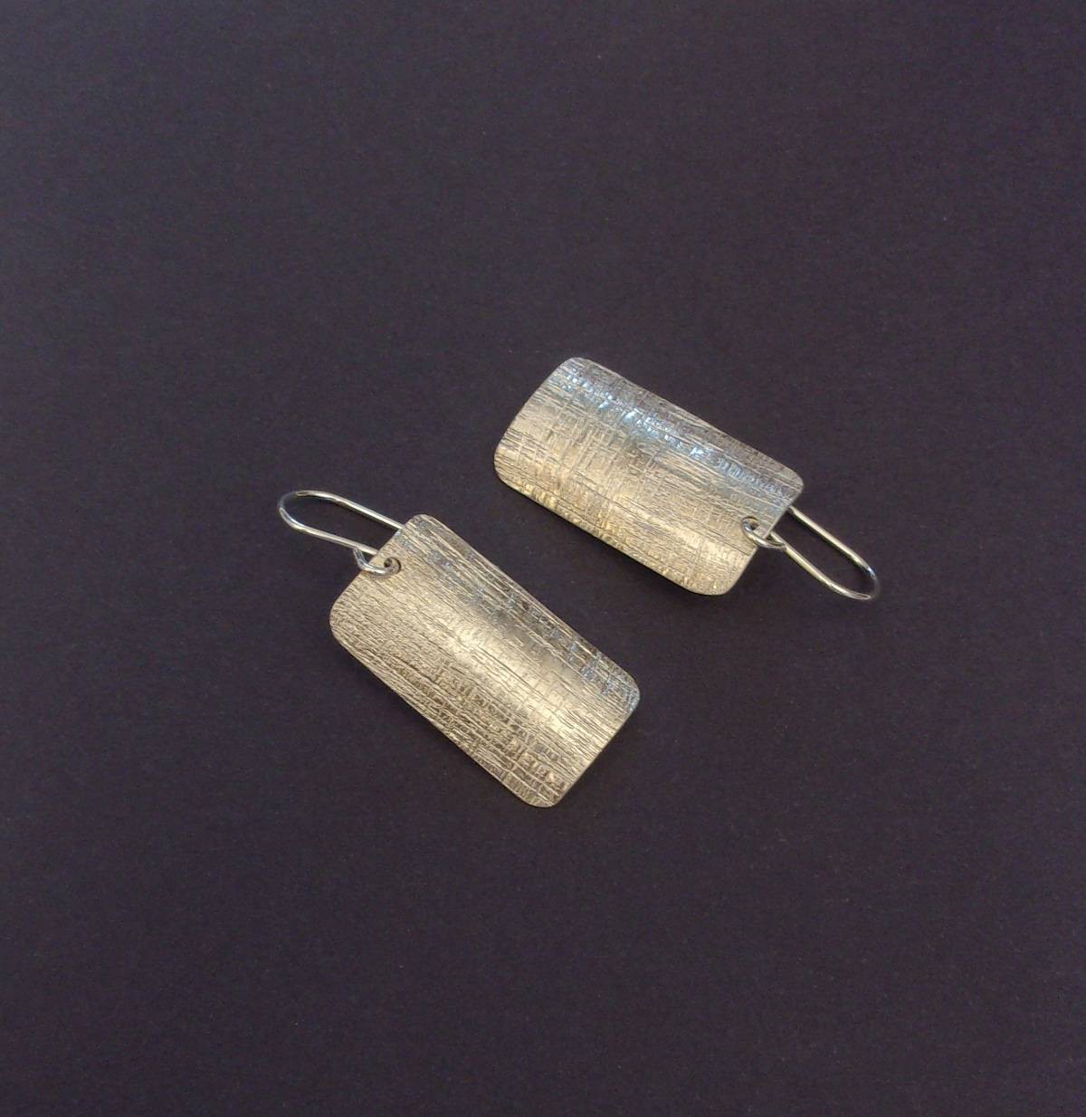 Boucles d'Oreilles Argent Massif Ciselé Macuxi