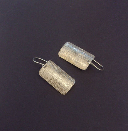 Boucles d'Oreilles Argent Massif Ciselé Macuxi