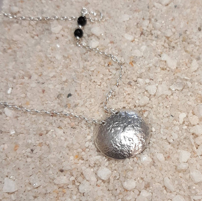 Sautoir Argent Massif Réticulé Jaci